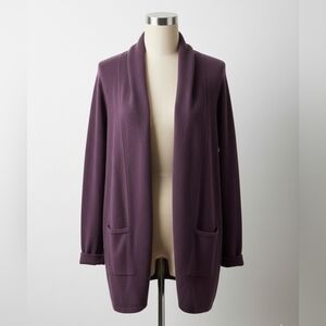 Black Goat Cashmere Cardigan Large